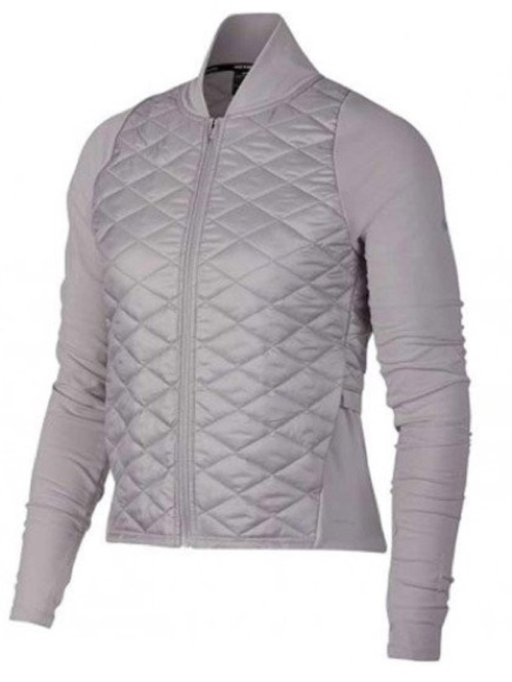 Nike AeroLayer Thermore Running Jacket Sz M Atmosphere Grey